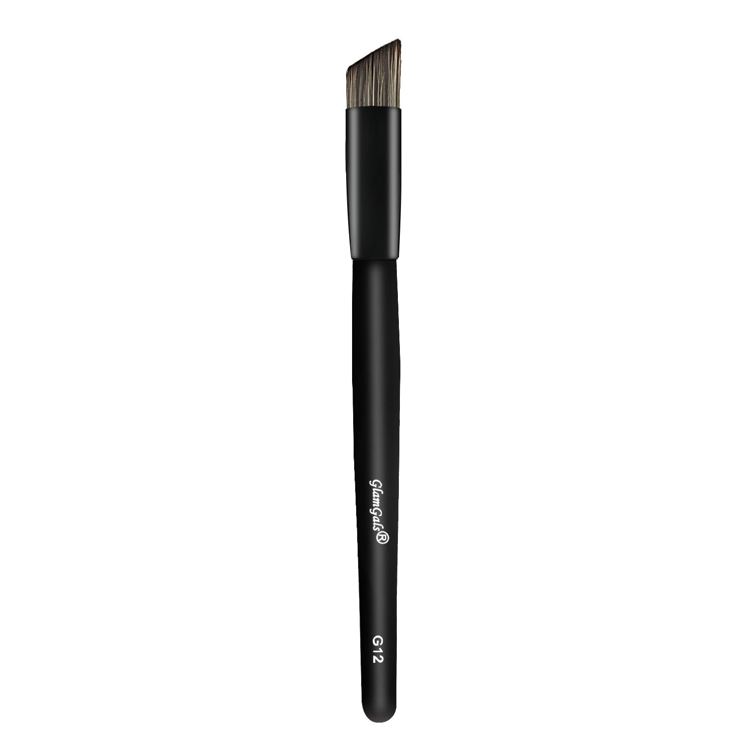 Glamgals Black Flat Angled Contouring Brush | Grocsy