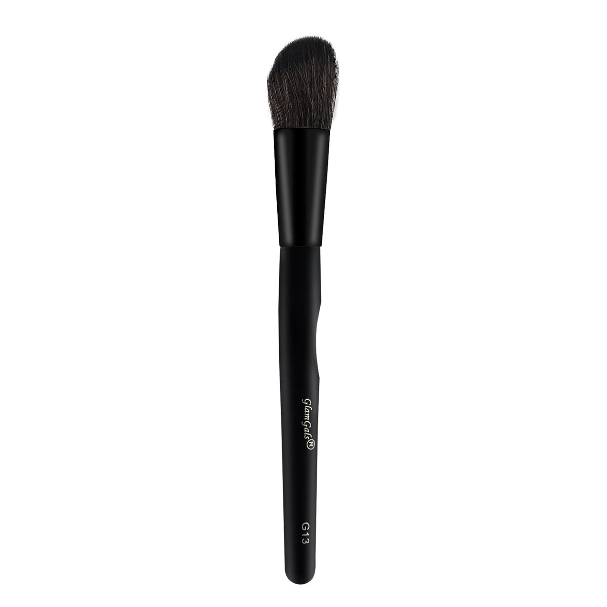 Glamgals Hollywood-U.S.A Black Large Angled Cotouring Brush | Grocsy
