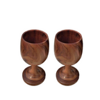 Handmade Sheesham Wooden Glass | Grocsy