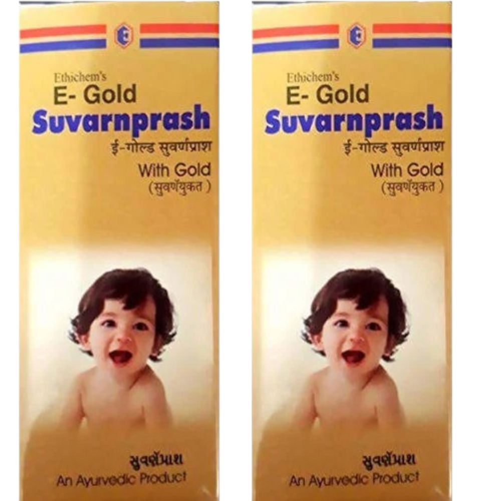 Ethichem's E-Gold Suvarnprash With Gold | Grocsy