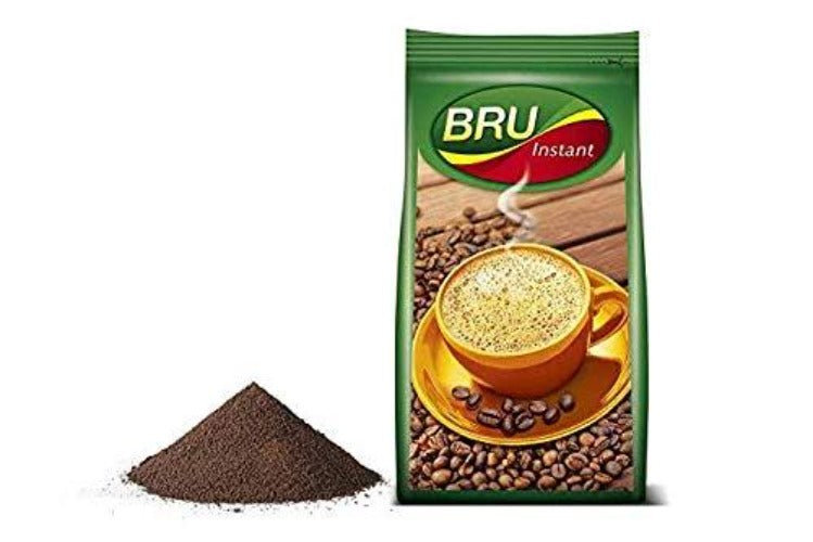 BRU Instant Coffee - Aromatic Coffee Made From Organic Coffee Beans, Rich & Premium Instant Coffee | Grocsy