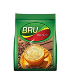 BRU Instant Coffee - Aromatic Coffee Made From Organic Coffee Beans, Rich & Premium Instant Coffee | Grocsy