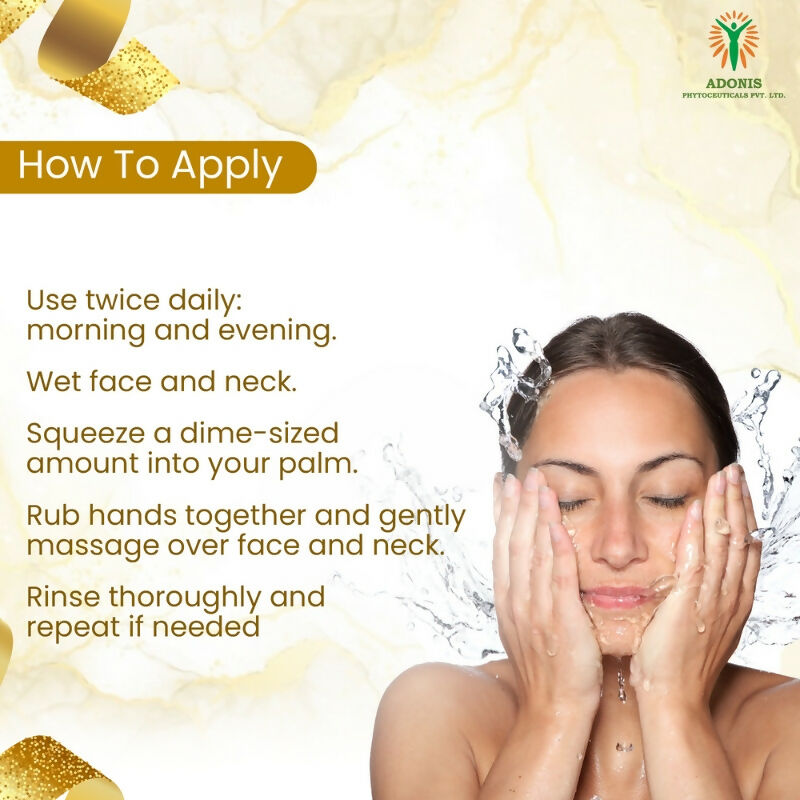 Adonis DS Gold Facewash | Grocsy