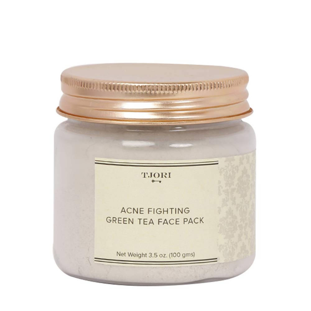 Tjori Acne Fighting Green Tea Face Pack | Grocsy