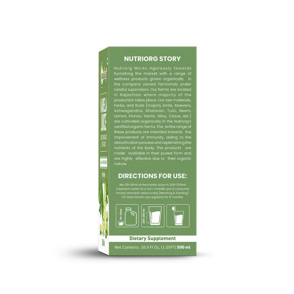 Nutriorg Karela Juice | Grocsy