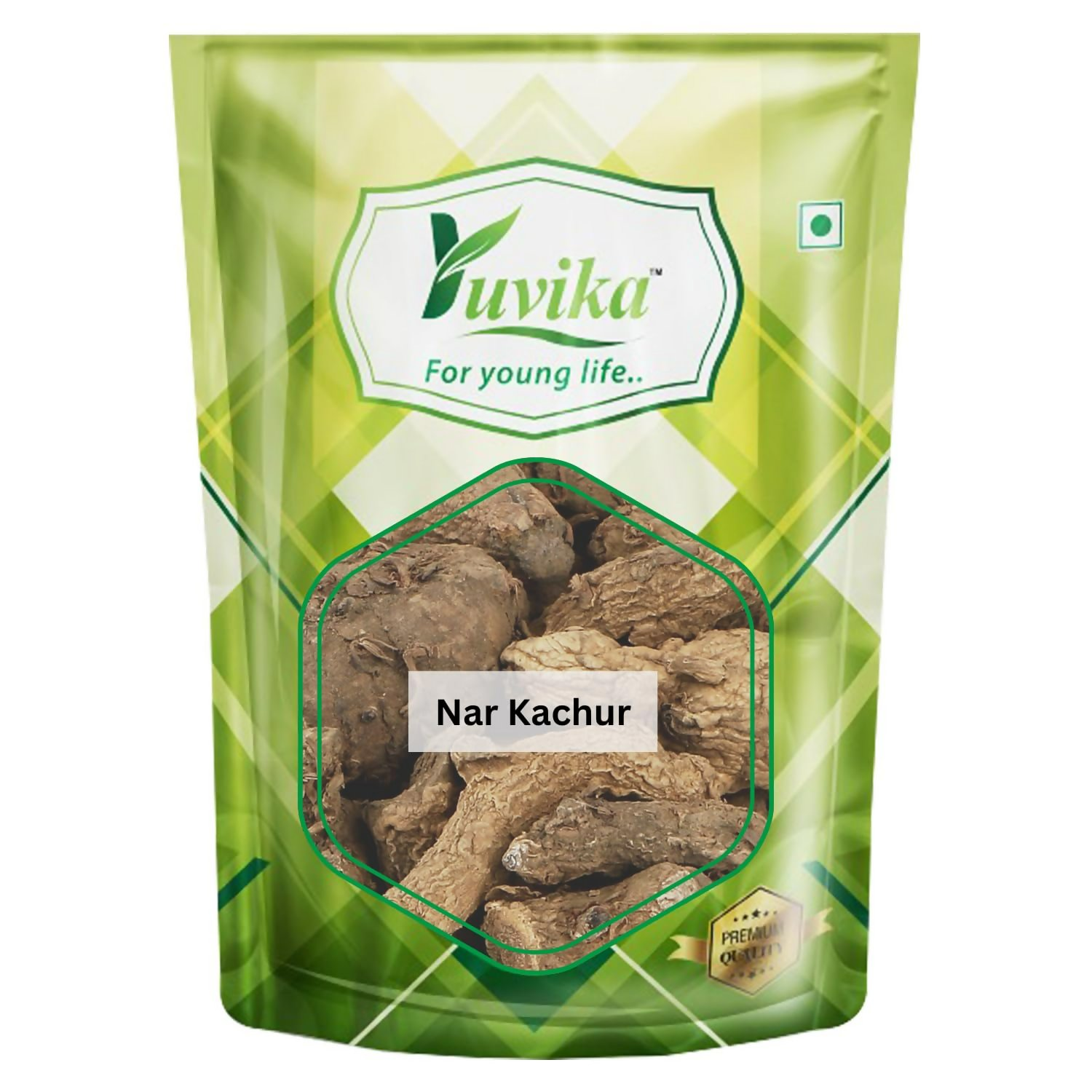 Yuvika Kali Haldi - Nar Kachur - Narkchaur - Curcuma Zerumbet - Zedoary Root - Black Turmeric | Grocsy