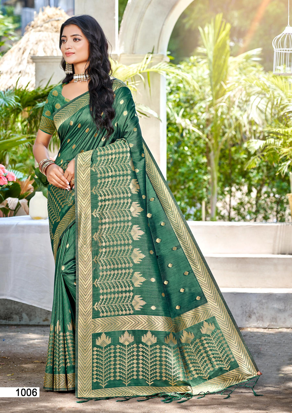 Sangam Prints Navy Blue Assam Silk Woven Work Traditional Saree | Grocsy