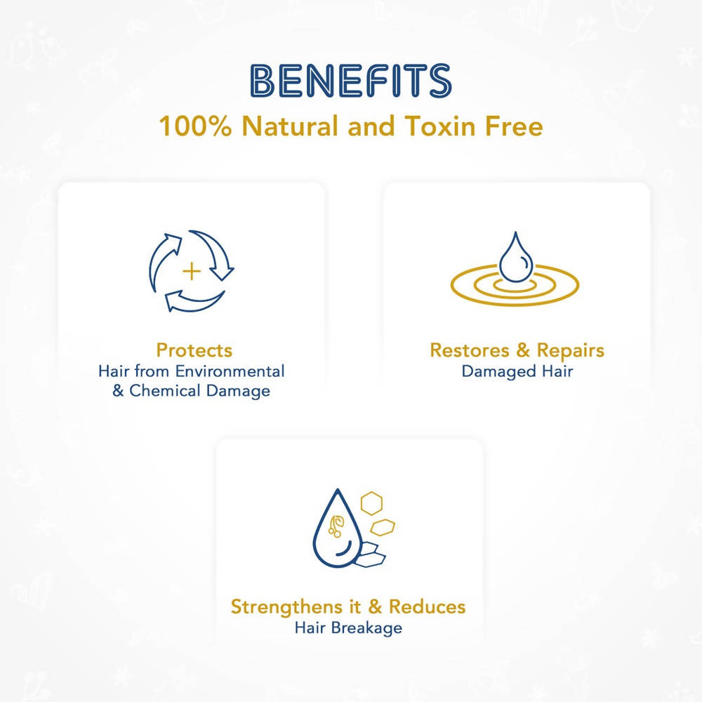 The Moms Co Natural Damage Repair Shampoo (200 ml) | Grocsy