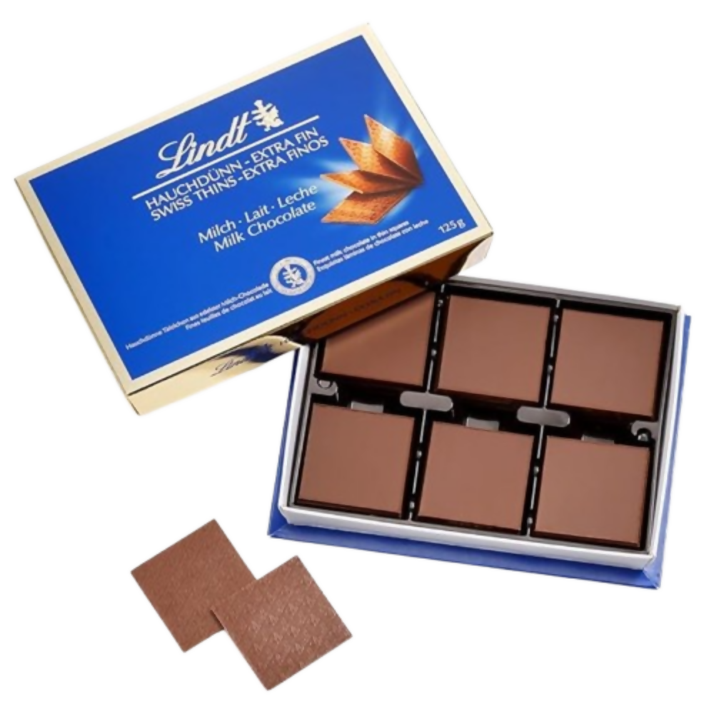 Lindt Swiss Thins - Milk | Grocsy