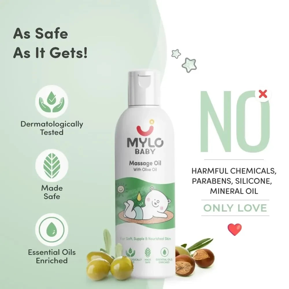 Mylo Baby Massage Oil | Grocsy