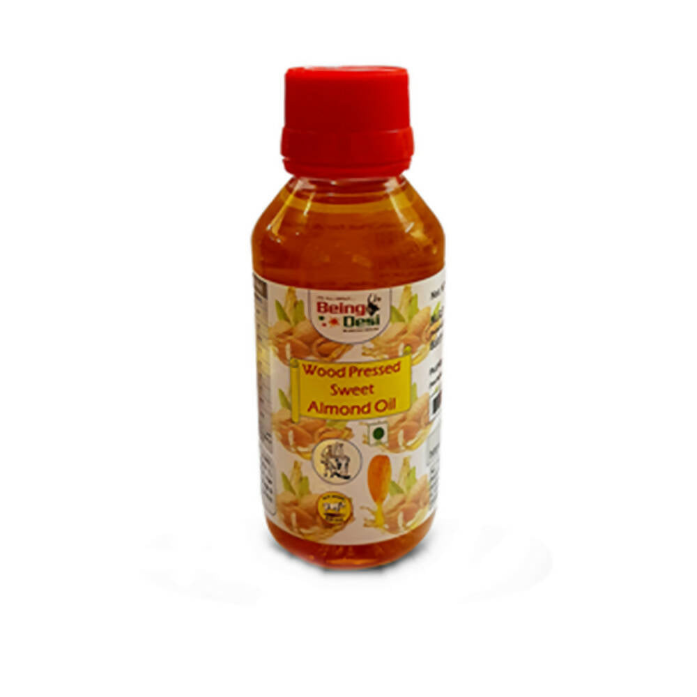 Being Desi Wood pressed Sweet Almond Oil | Grocsy