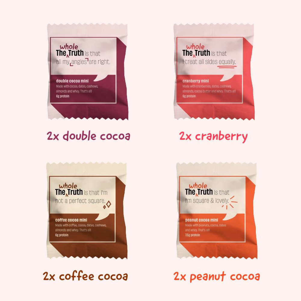 The Whole Truth Protein Bar Minis - All in One | Grocsy