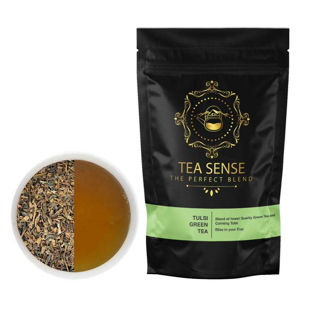 Tea Sense Tulsi Green Tea | Grocsy