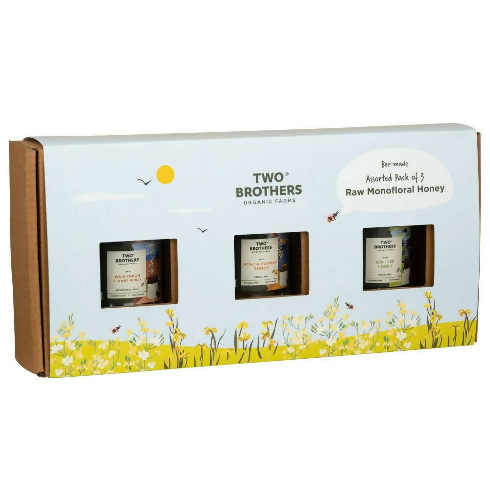 Two Brothers Organic Farms Assorted Honey Combo | Grocsy
