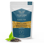 TEAFORA English Breakfast Black Tea | Rich, Robust & Full Bodied Loose Leaf Tea | Refreshing & Aromatic | Freshly Sourced Direct From Origin | Grocsy