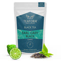TEAFORA Earl Grey Black Tea | Assam Loose Leaf Black Tea Enriched with Natural Bergamot Extract | Full Bodied with Citrusy Notes | 100% NATURAL INGREDIENTS | Grocsy