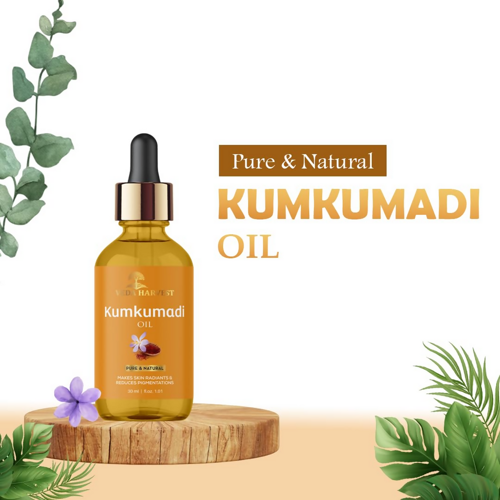 Veda Harvest Kumkumadi Oil For Glowing Skin | Grocsy