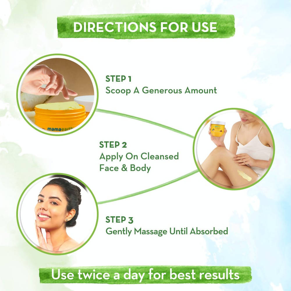 Mamaearth Ubtan Nourishing Cold Cream with Turmeric & Saffron | Grocsy