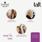 Schwarzkopf TAFT Classic Hair Spray | Grocsy
