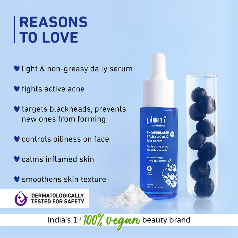 Plum 2% Encapsulated Salicylic Acid Face Serum | Grocsy