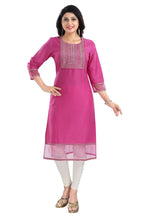 Snehal Creations Wonderful Art Silk Designer Long Kurti Tunic With Zari Embroidery | Grocsy