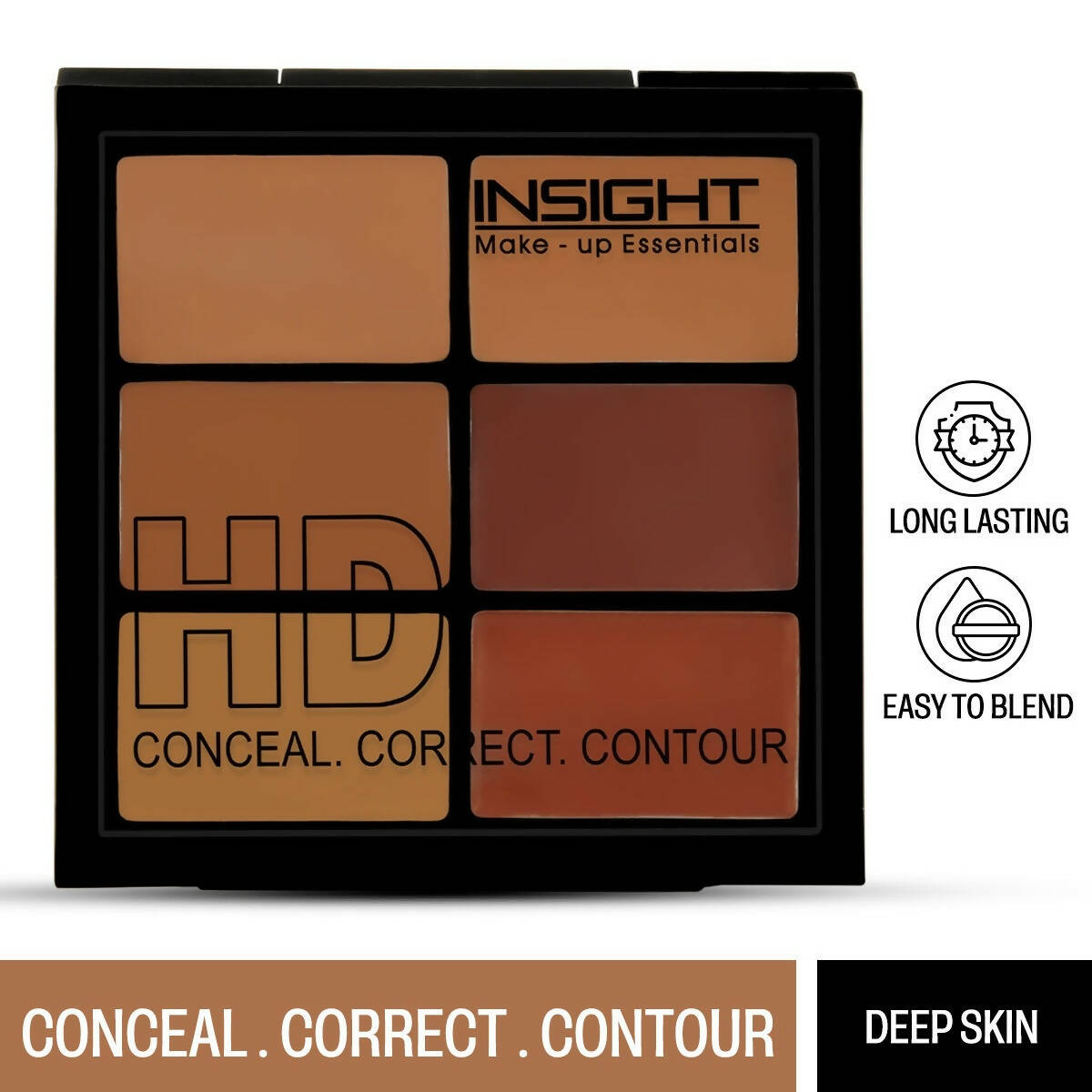 Insight Cosmetics HD Conceal Correct Contour - Deep Skin | Grocsy