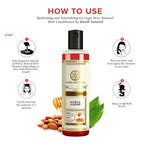 Khadi Natural Honey & Almond Hair Cleanser | Grocsy
