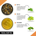 Teacurry Facial Hair Tea Bags | Grocsy