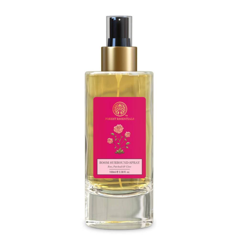 Forest Essentials Room Surround Spray Rose, Patchouli & Clove | Grocsy