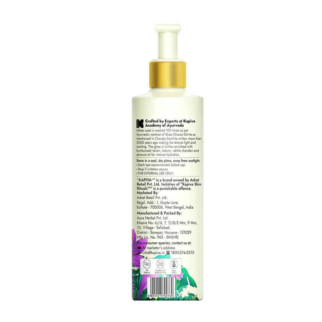 Kapiva Ayurveda Ghee Kumkumadi Body Lotion | Grocsy