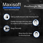 Maxisoft Shaving Cream | Grocsy