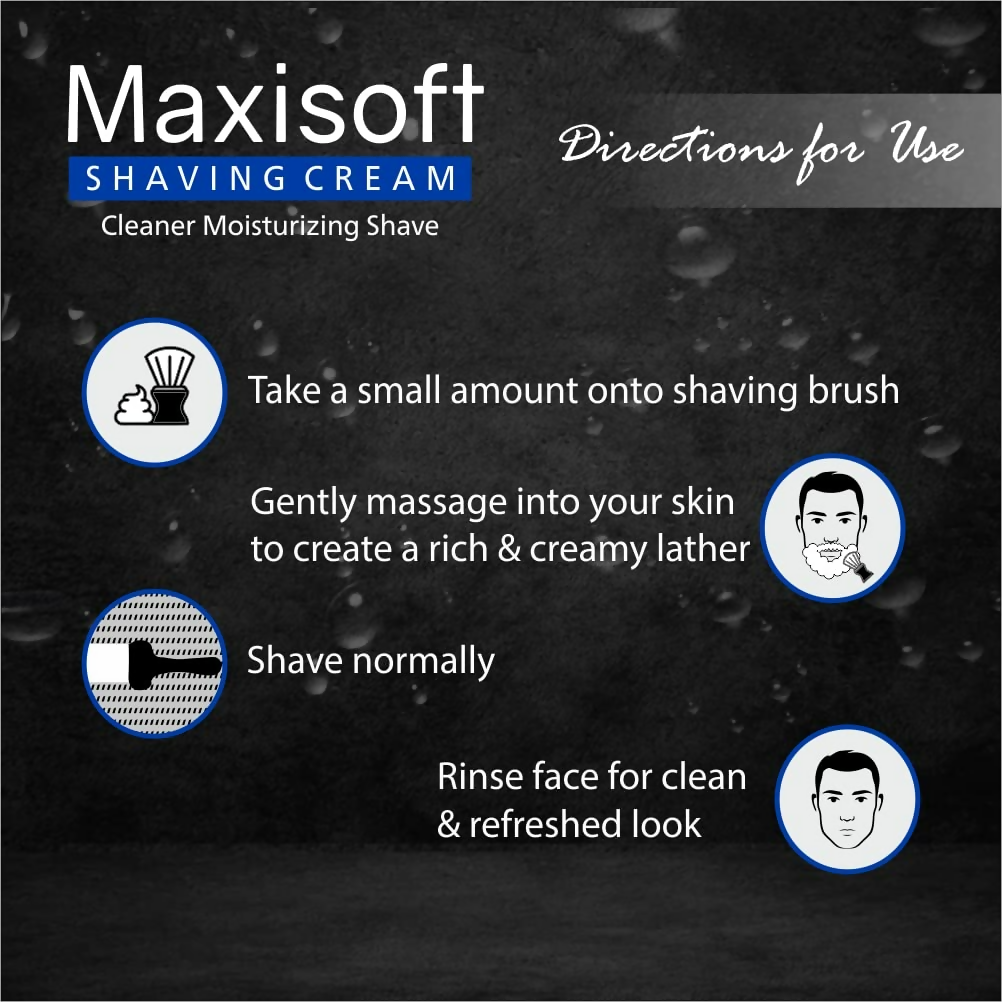 Maxisoft Shaving Cream | Grocsy
