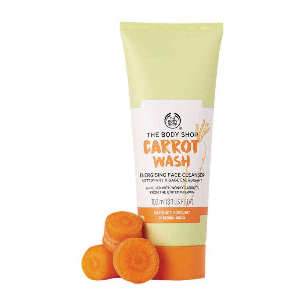 The Body Shop Carrot Wash Energizing Face Cleanser | Grocsy