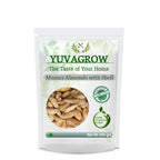 Yuvagrow Mamra Almonds With Shells | Grocsy