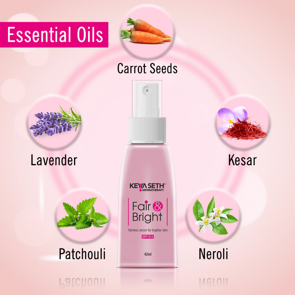 Keya Seth Aromatherapy Fair & Bright Fairness Serum | Grocsy