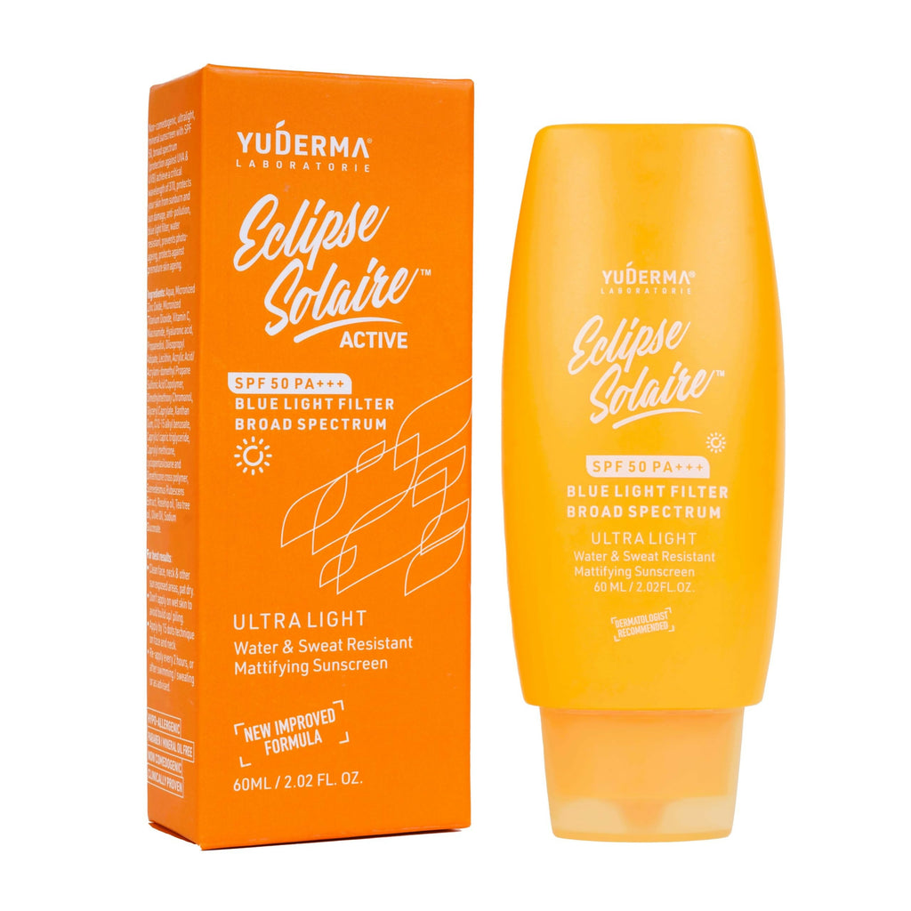 Yuderma Eclipse Solaire Mattifying Sunscreen For Normal Skin Type SPF 50 PA+++ | Grocsy