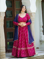 Lehenga Mart Rani Pink Designer Wedding Wear Lehenga Choli | Grocsy