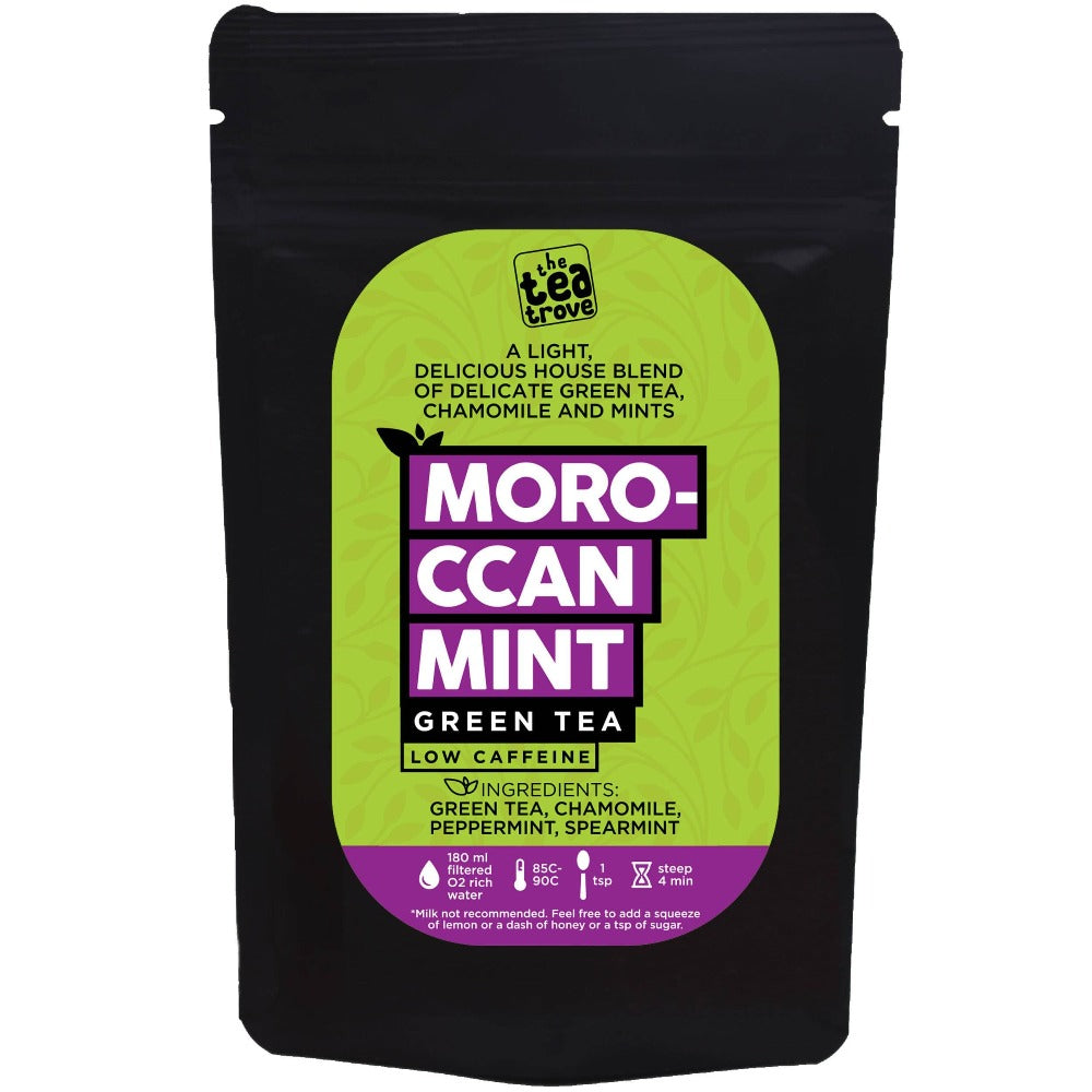 The Tea Trove - Moroccan Mint Green Tea | Grocsy