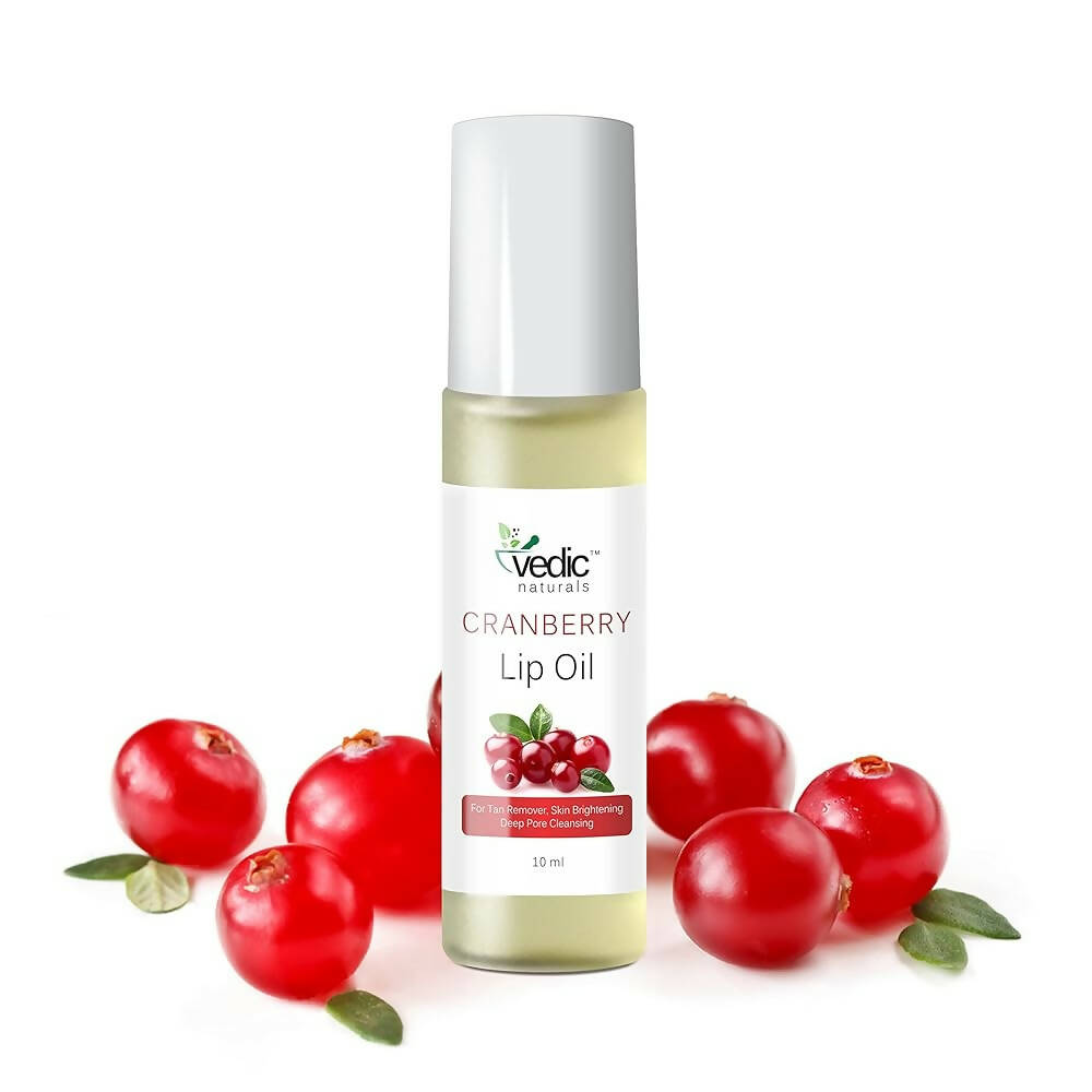 Vedic Naturals Cranberry Lip Oil | Grocsy