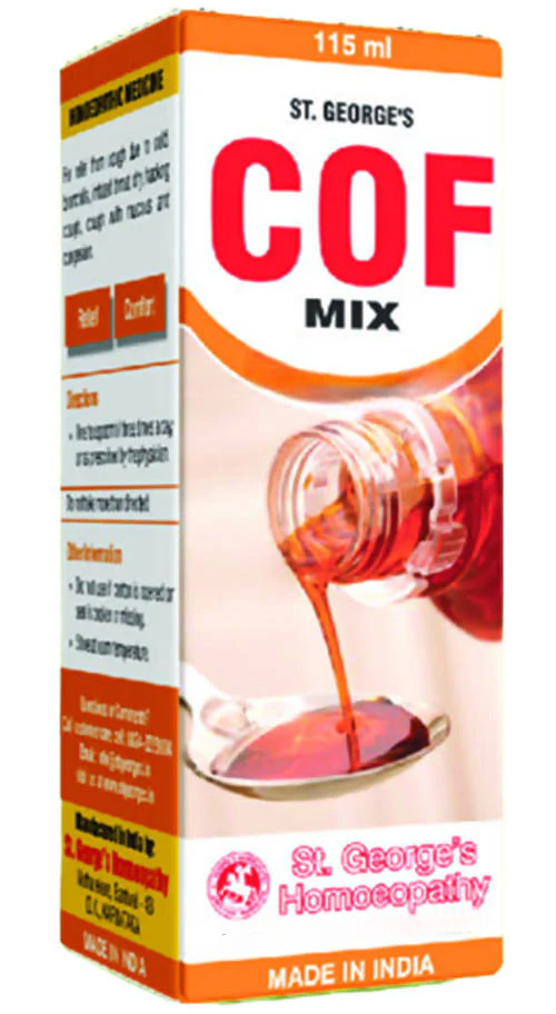 St. George's Homeopathy Cof Mix Syrup | Grocsy