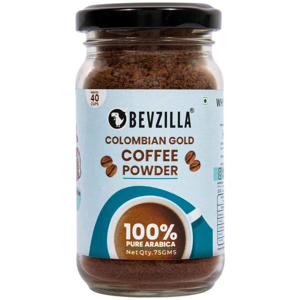 Bevzilla Instant Coffee Powder (Colombian Gold) | Grocsy