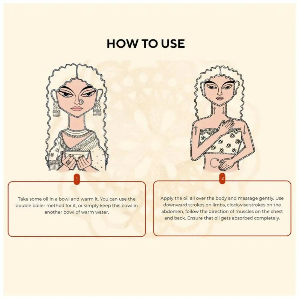 Varaasa Ashwanyam Ashwagandha-Rich Body Oil | Grocsy