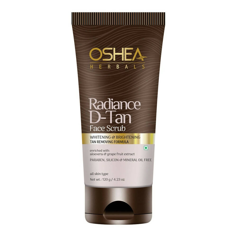 Oshea Herbals Radiance D-Tan Face Scrub | Grocsy