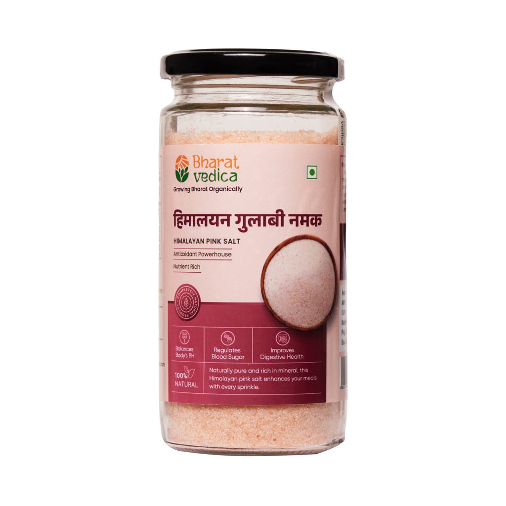 Bharat Vedica Natural Himalayan Pink Salt - Gulaabee Namak | Grocsy