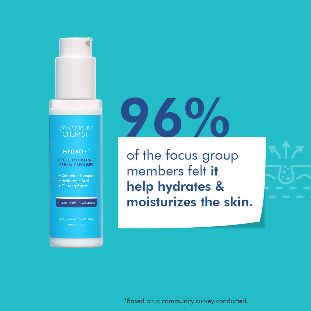 Conscious Chemist Gentle Hydrating Cream Cleanser | Grocsy