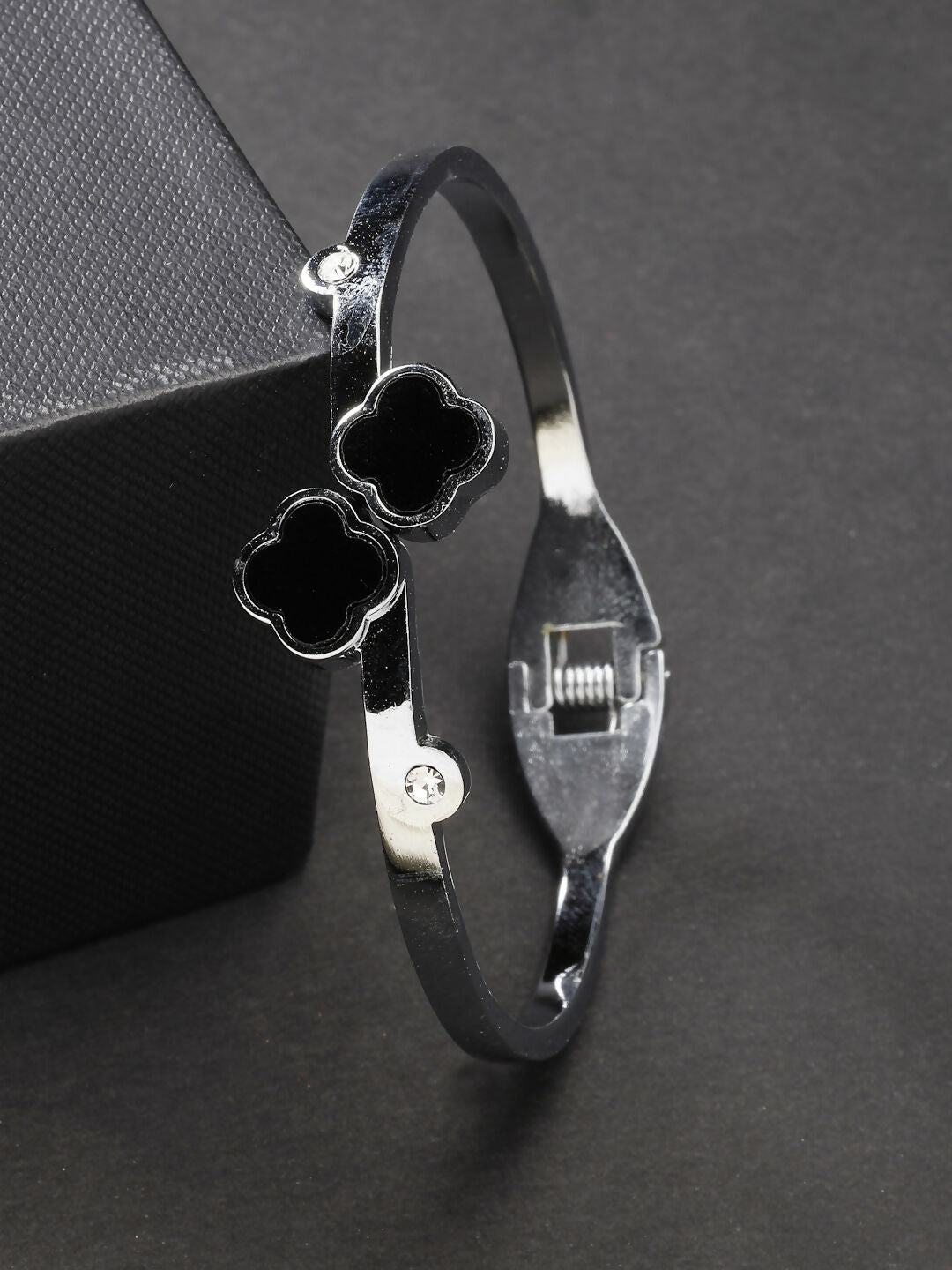 NVR Women's Silver-Plated Cuff Bracelet