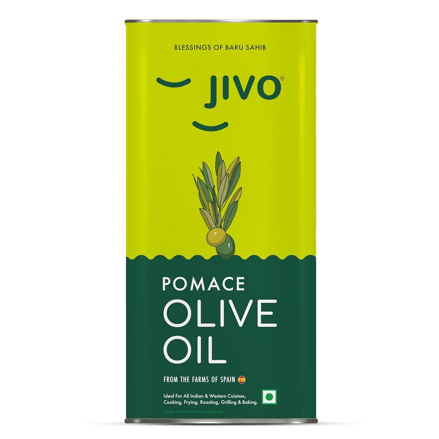 Jivo Daily Cooking Pomace Olive Oil | Grocsy