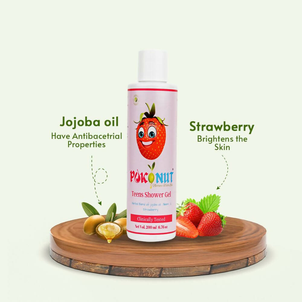 Pokonut Herbal Teen Shower Gel | Grocsy