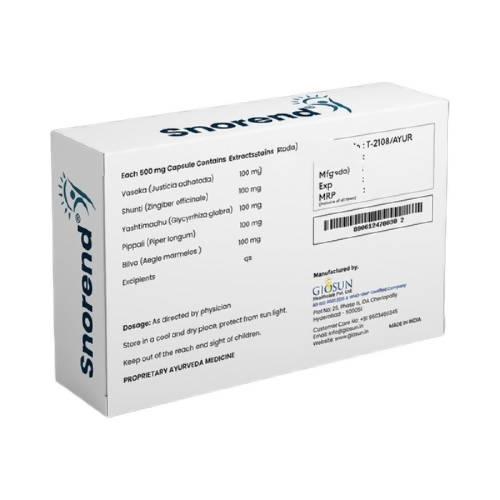 Giosun Snorend Capsules | Grocsy