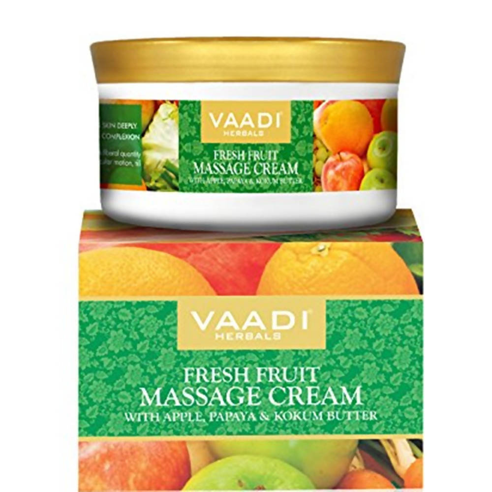 Vaadi Herbals Fresh Fruit Massage Cream | Grocsy